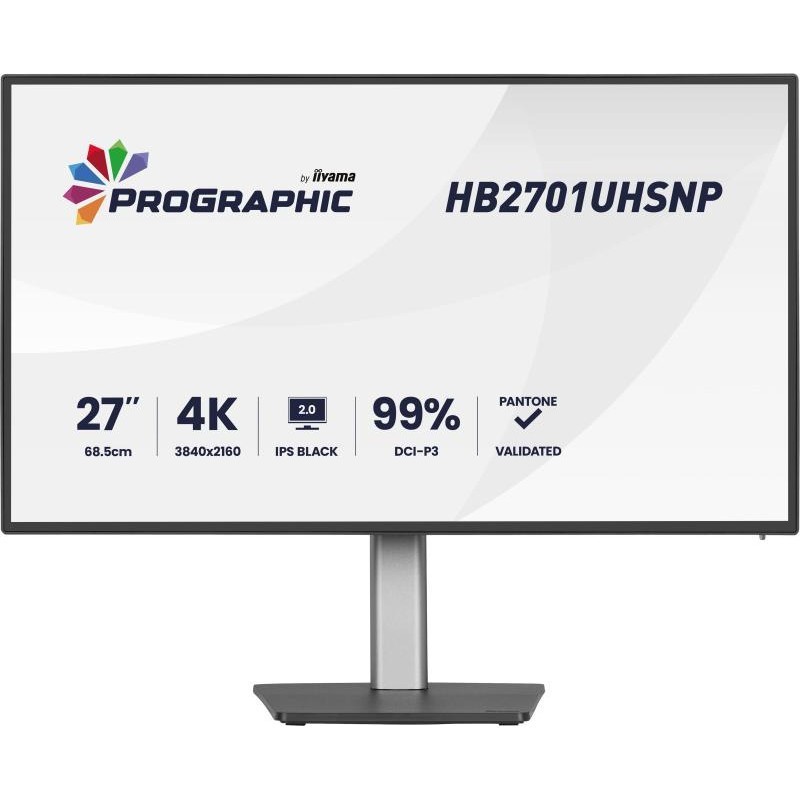 Écran PC iiyama ProGraphic HB2701UHSNP-B1 27" 4K Ultra HD