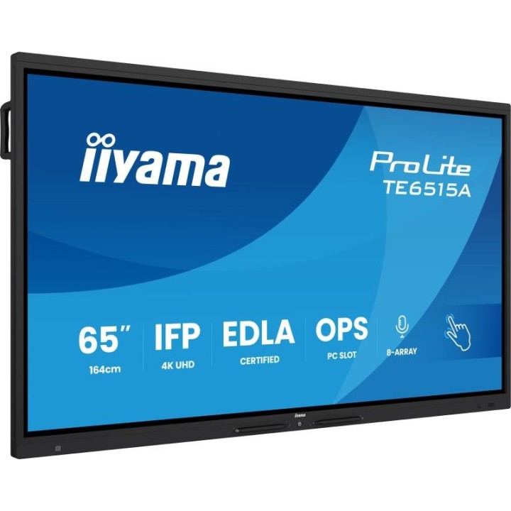 Écran interactif tactile iiyama TE6515A-B2AG 65" 4K Ultra HD