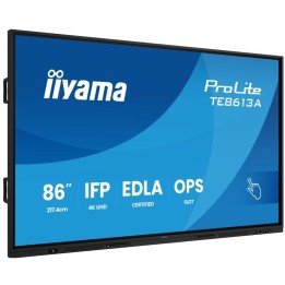 Écran interactif tactile iiyama TE8613A-B2AG 85.6" 4K Ultra HD