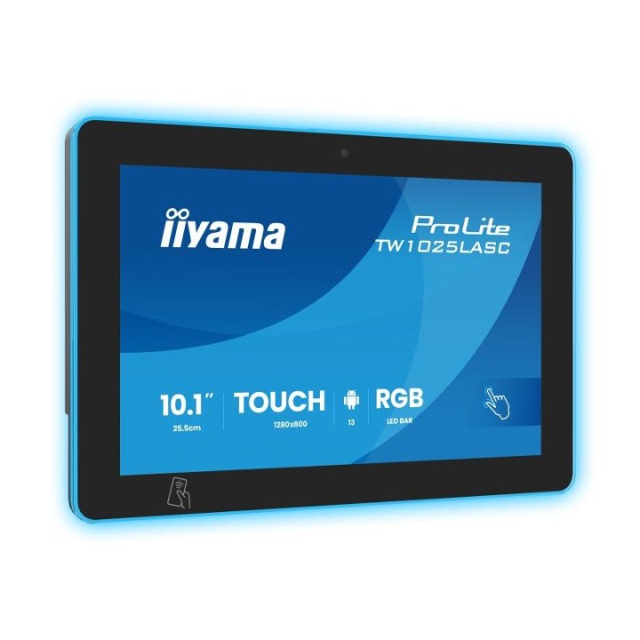 Écran tactile compact iiyama TW1025LASC-B3PNR 10.1" WXGA