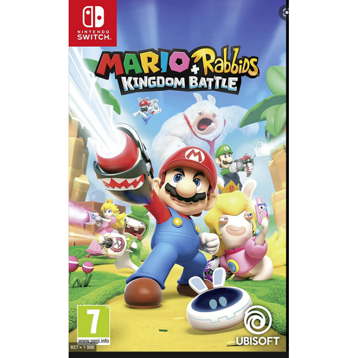 Jeux Nintendo Switch : Mario + Rabbids Kingdom Battle | Ordiland