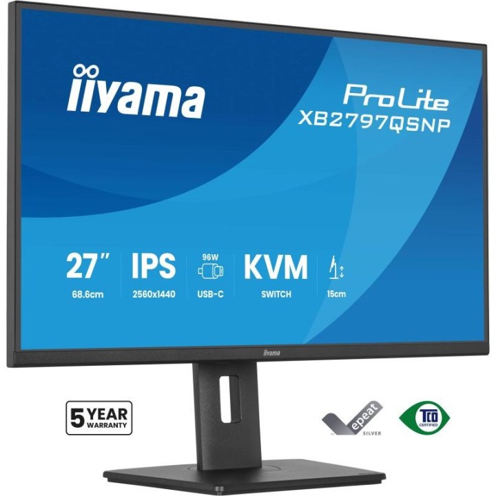 Écran PC iiyama XB2797QSNP-B1 27" Quad HD