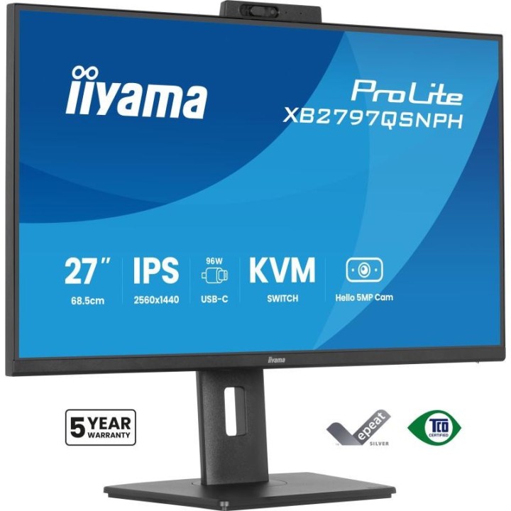 Écran PC iiyama XB2797QSNPH-B1 27" Quad HD