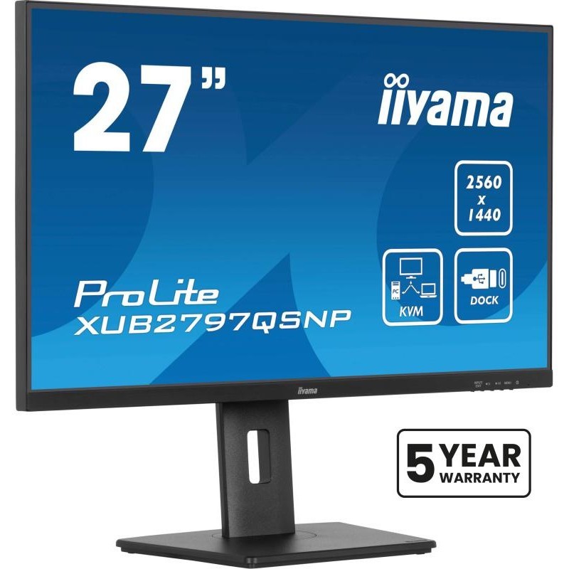 Écran PC iiyama XUB2797QSNP-B1 27" Quad HD