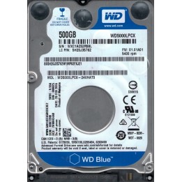Disque dur 1T° Sata 2.5" Western Digital
