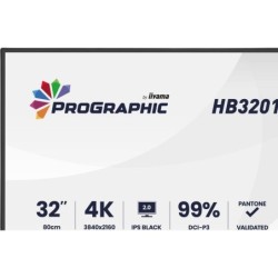Écran PC iiyama ProGraphic HB3201UHSNP-B1 32" 4K Ultra HD