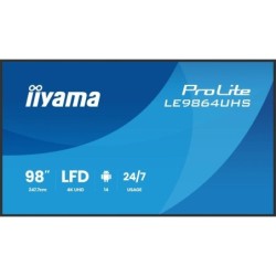 Écran d'affichage dynamique iiyama LE9864UHS-B1AG 98" 4K Ultra HD