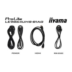 Écran d'affichage dynamique iiyama LE9864UHS-B1AG 98" 4K Ultra HD