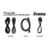 Écran d'affichage dynamique iiyama LE9864UHS-B1AG 98" 4K Ultra HD