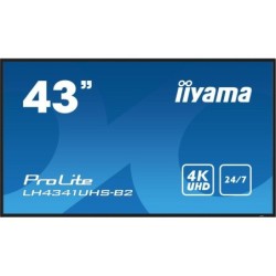 Écran d'affichage dynamique iiyama LH4341UHS-B2 43" 4K Ultra HD