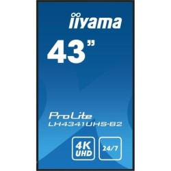 Écran d'affichage dynamique iiyama LH4341UHS-B2 43" 4K Ultra HD