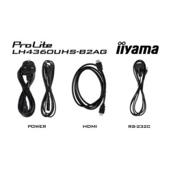 Écran PC iiyama LH4360UHS-B2AG 43" 4K Ultra HD