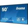 Écran d'affichage dynamique iiyama LH5060UHS-B1AG 49.5" 4K Ultra HD