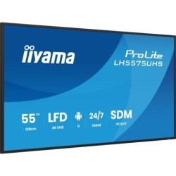Écran d'affichage dynamique iiyama LH5575UHS-B2AG 54.6" 4K Ultra HD