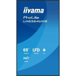 Écran d'affichage dynamique iiyama LH6564UHS-B1AG 65" 4K Ultra HD