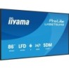 Écran d'affichage dynamique iiyama LH8675UHS-B2AG 85.6" 4K Ultra HD