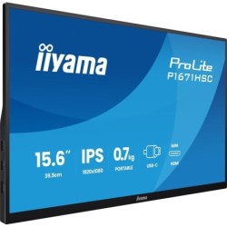 Écran PC iiyama P1671HSC-B1 15.6" Full HD
