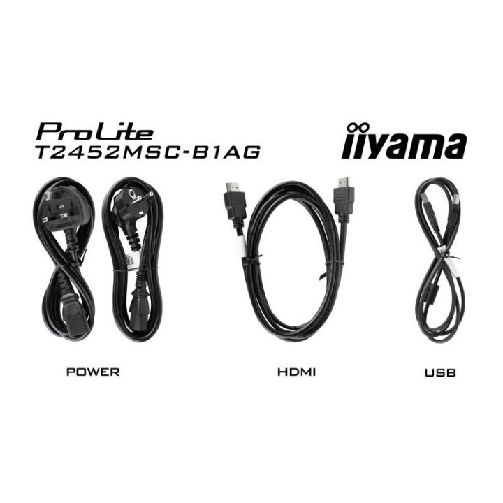 Écran tactile iiyama T2452MSC-B2AG 24" Full HD