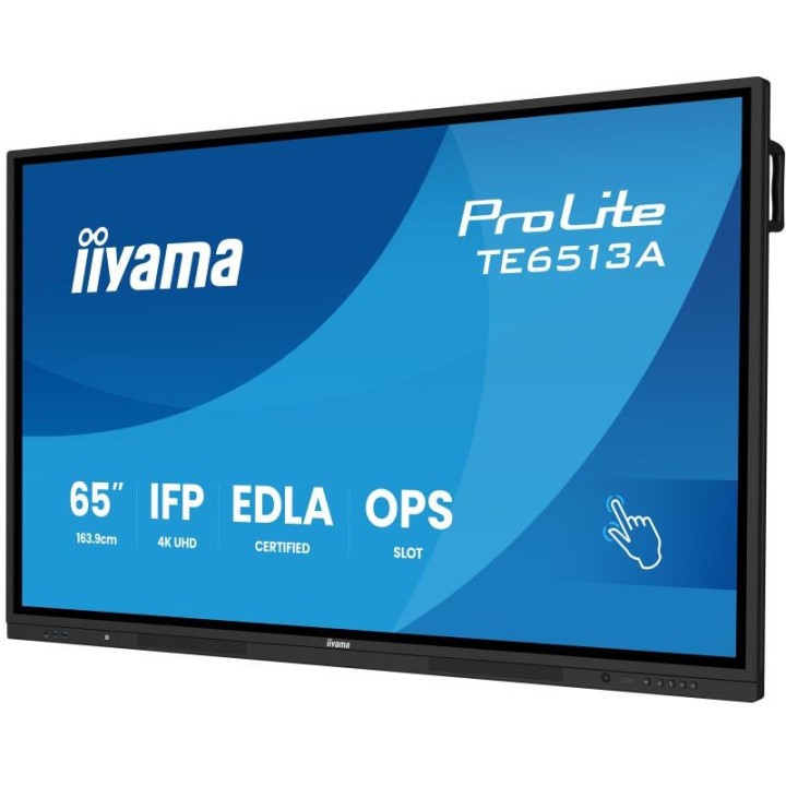 Écran interactif tactile iiyama TE6513A-B2AG 65" 4K Ultra HD