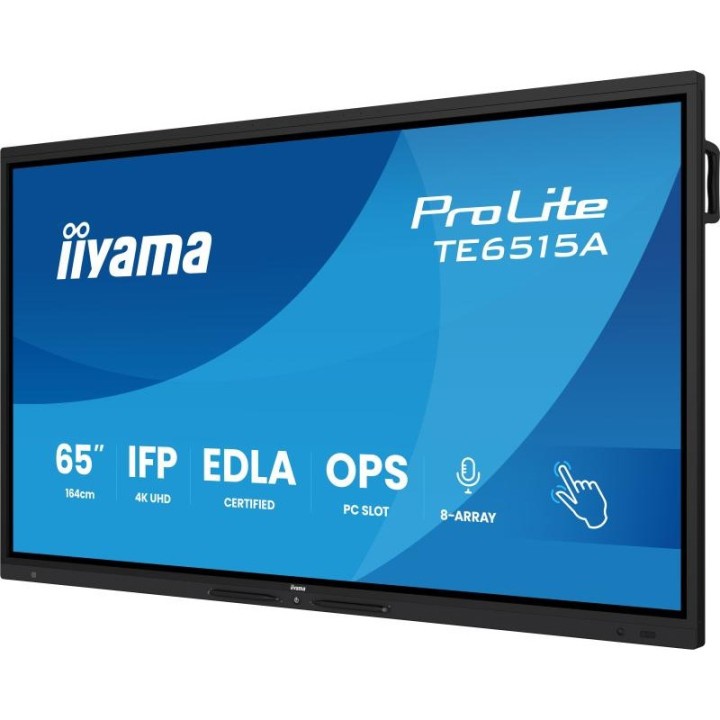 Écran interactif tactile iiyama TE6515A-B2AG 65" 4K Ultra HD