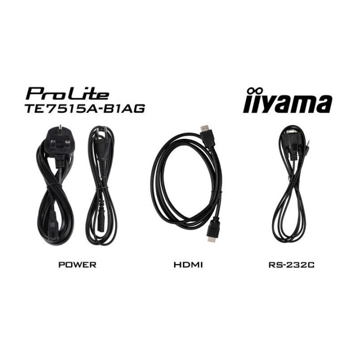 Écran interactif tactile iiyama TE7515A-B2AG 75" 4K Ultra HD