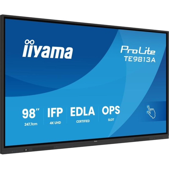 Écran interactif tactile iiyama TE9813A-B2AG 97.5" 4K Ultra HD