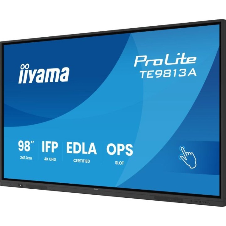 Écran interactif tactile iiyama TE9813A-B2AG 97.5" 4K Ultra HD