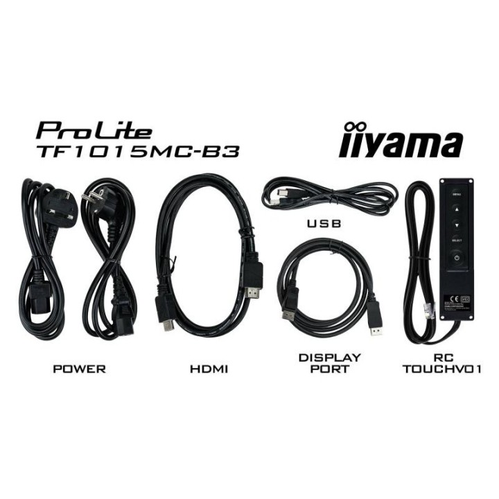 Écran tactile compact iiyama TF1015MC-B3 10.1" HD