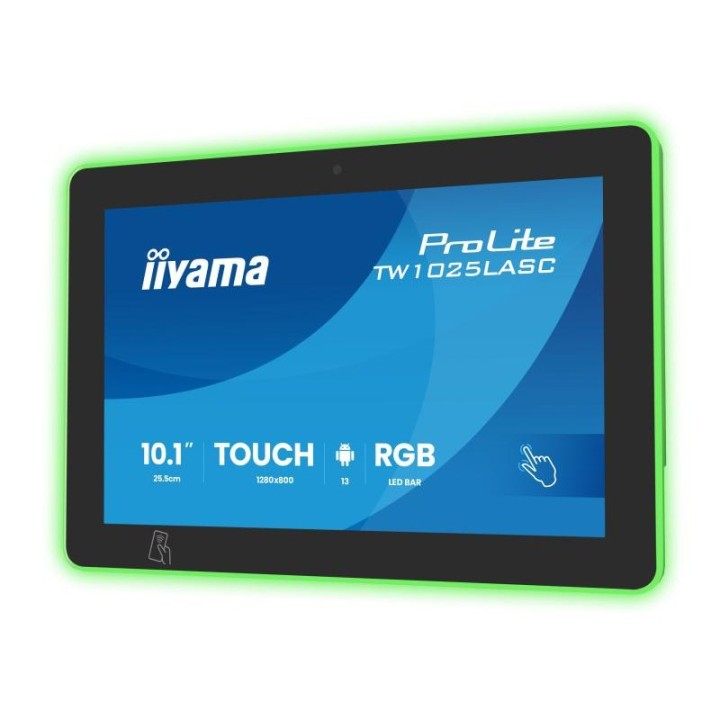 Écran tactile compact iiyama TW1025LASC-B3PNR 10.1" WXGA