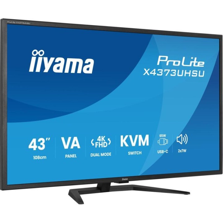 Écran PC iiyama X4373UHSU-B2 43" 4K Ultra HD