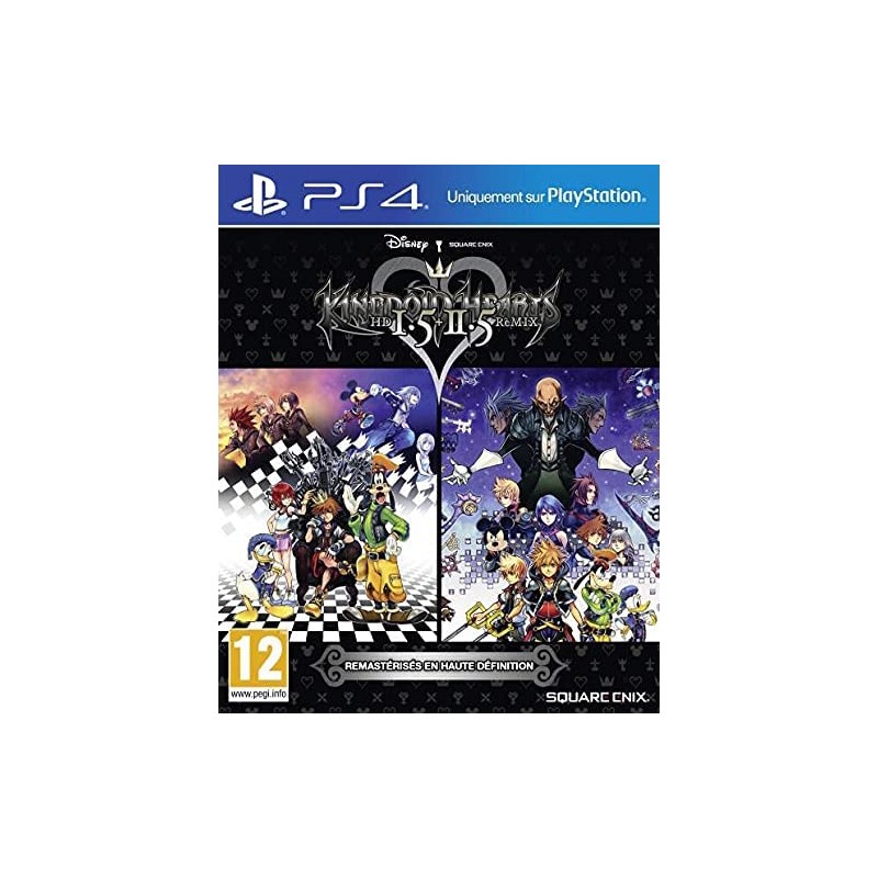 Jeux PS4 : Kingdom Hearts HD 1.5 + 2.5 Remix - Occasion