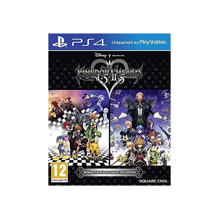 Jeux PS4 : Kingdom Hearts HD 1.5 + 2.5 Remix | Ordiland