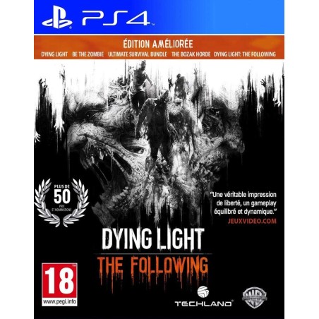 Jeux PS4 : Dying Light The Following - Enhanced edition - Occasion