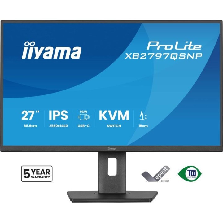 Écran PC iiyama XB2797QSNP-B1 27" Quad HD