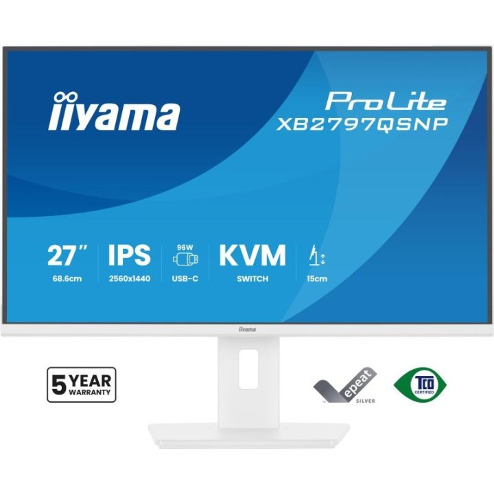 Écran PC iiyama XB2797QSNP-W1 27" Quad HD