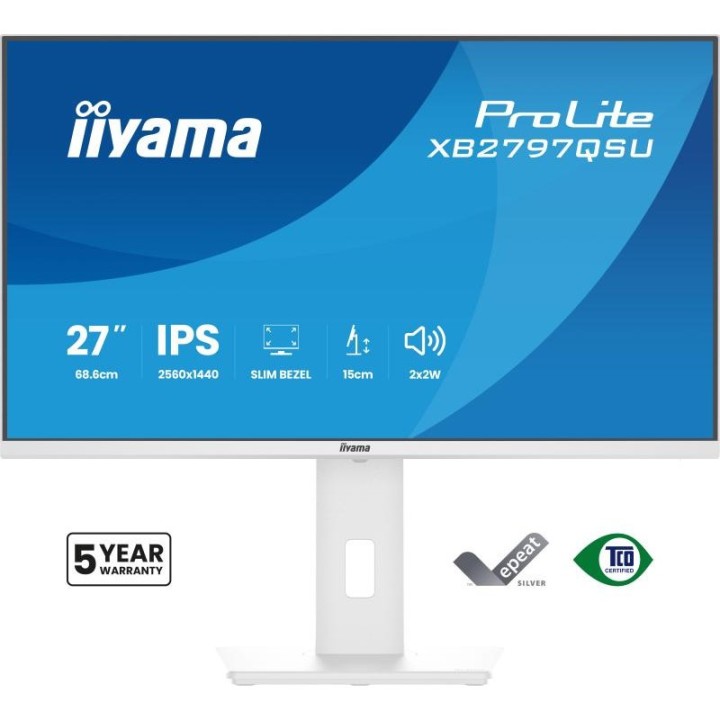 Écran PC iiyama XB2797QSU-W1 27" Quad HD