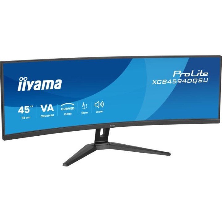 Écran PC incurvé iiyama XCB4594DQSU-B1 44.5" Dual QHD